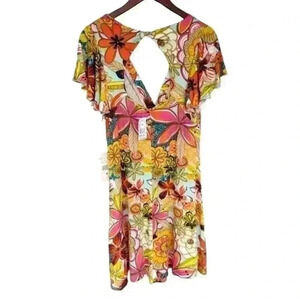 NWT Uncle Frank Ivy Jane Floral Midi Dress